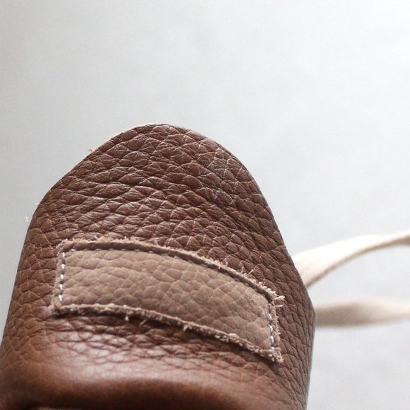 Robeez & Ellabonna Green & Brown Size 6-9 Months Leather Baby Shoes Bundle - Picture 6 of 9